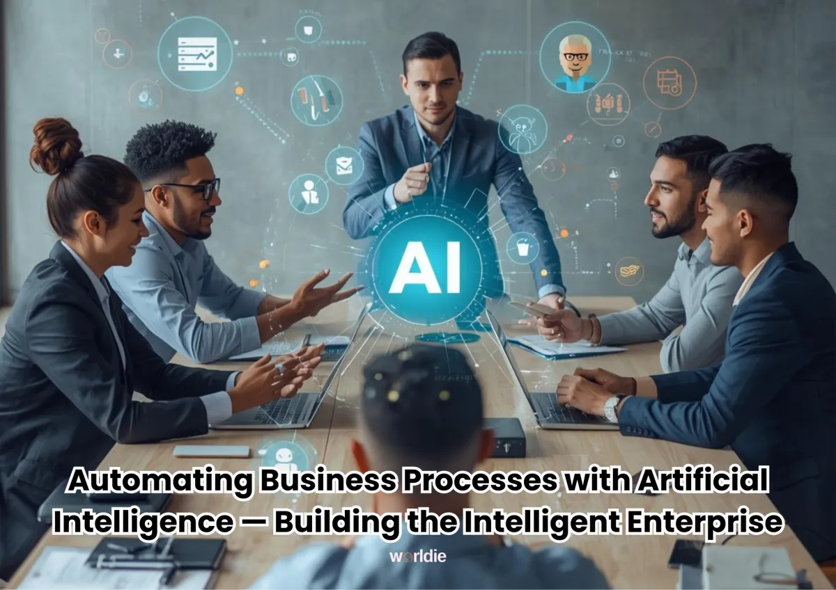 Automating business processes with artificial intelligence