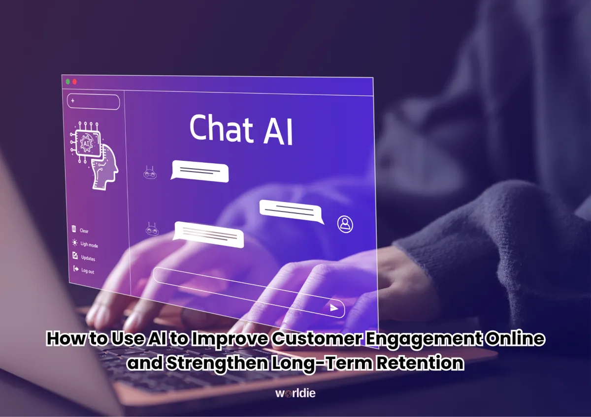 Use AI to improve customer engagement online
