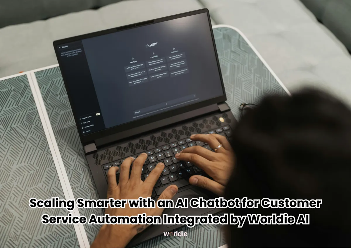 AI chatbot for customer service automation