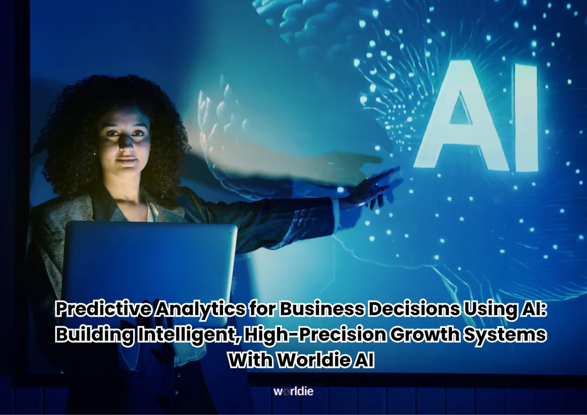Predictive analytics for business decisions using ai