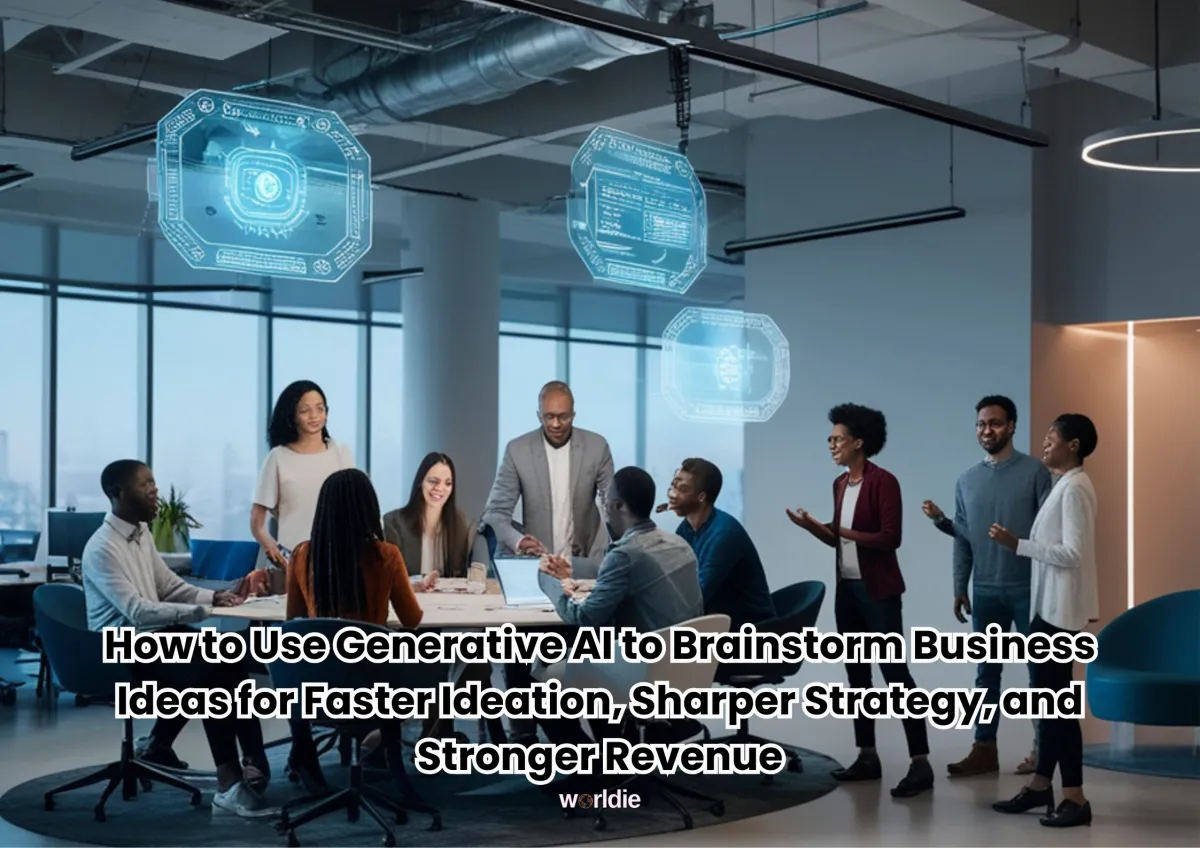 How to use generative ai to brainstorm business ideas