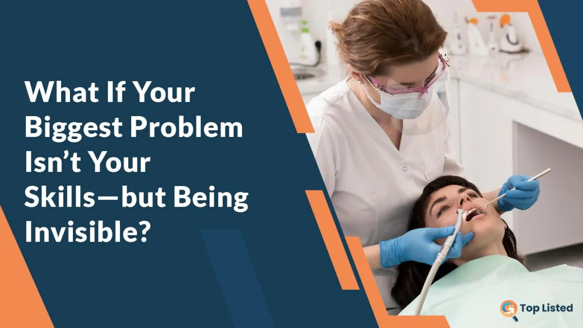 What If Your Biggest Problem Isn’t Your Skills—but Being Invisible?
