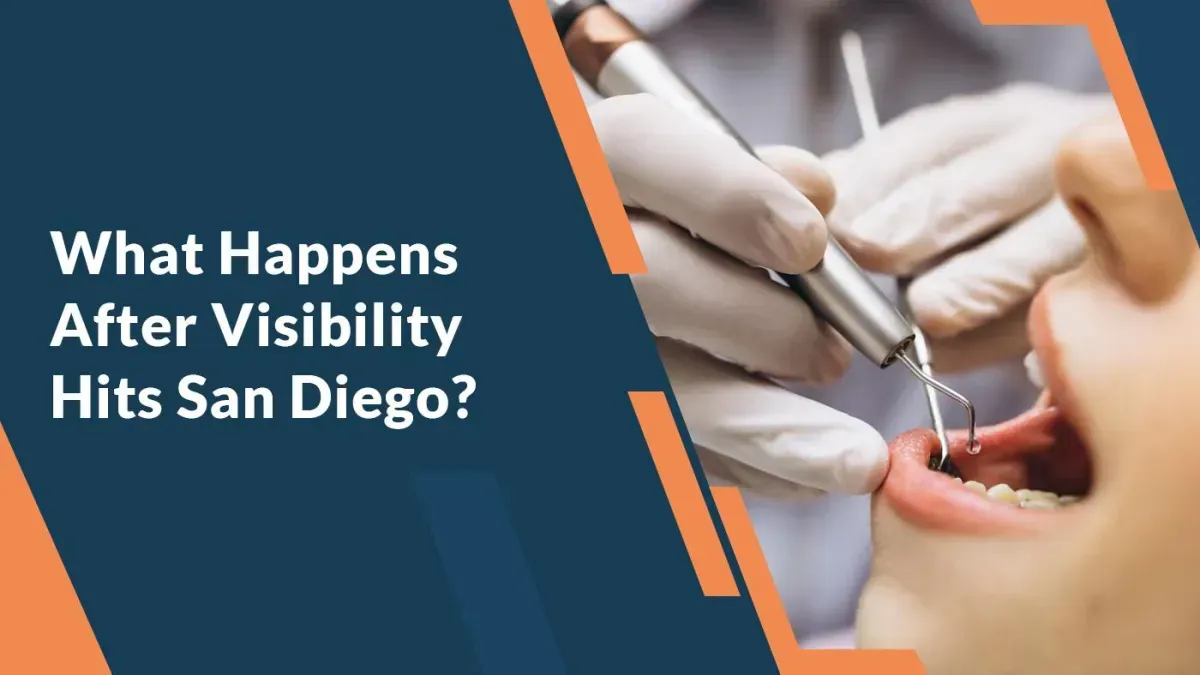 What Happens After Visibility Hits San Diego?
