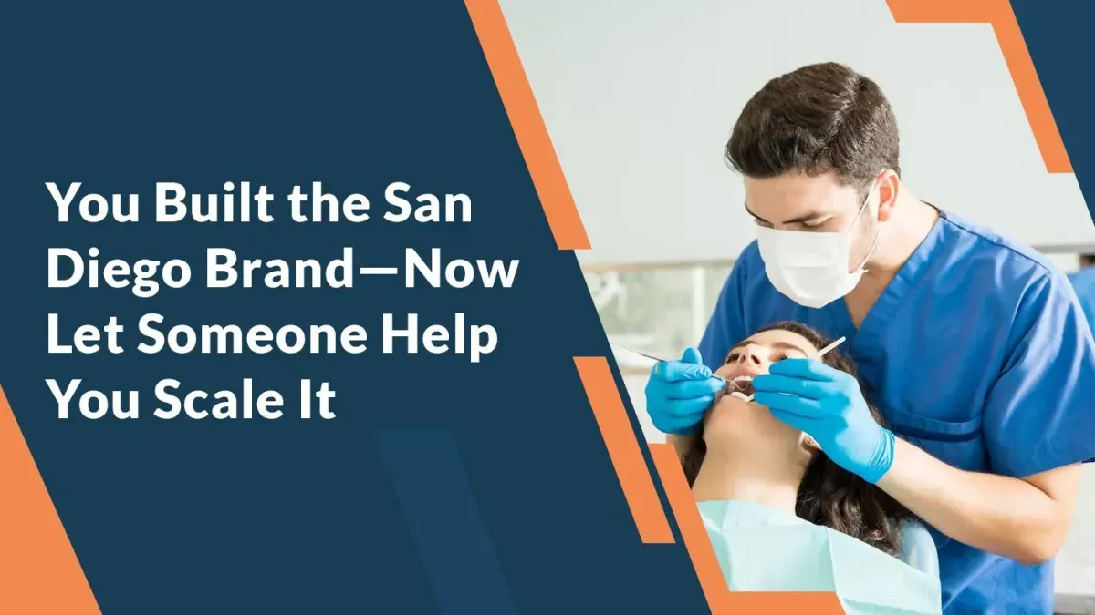 You Built the San Diego Brand—Now Let Someone Help You Scale It