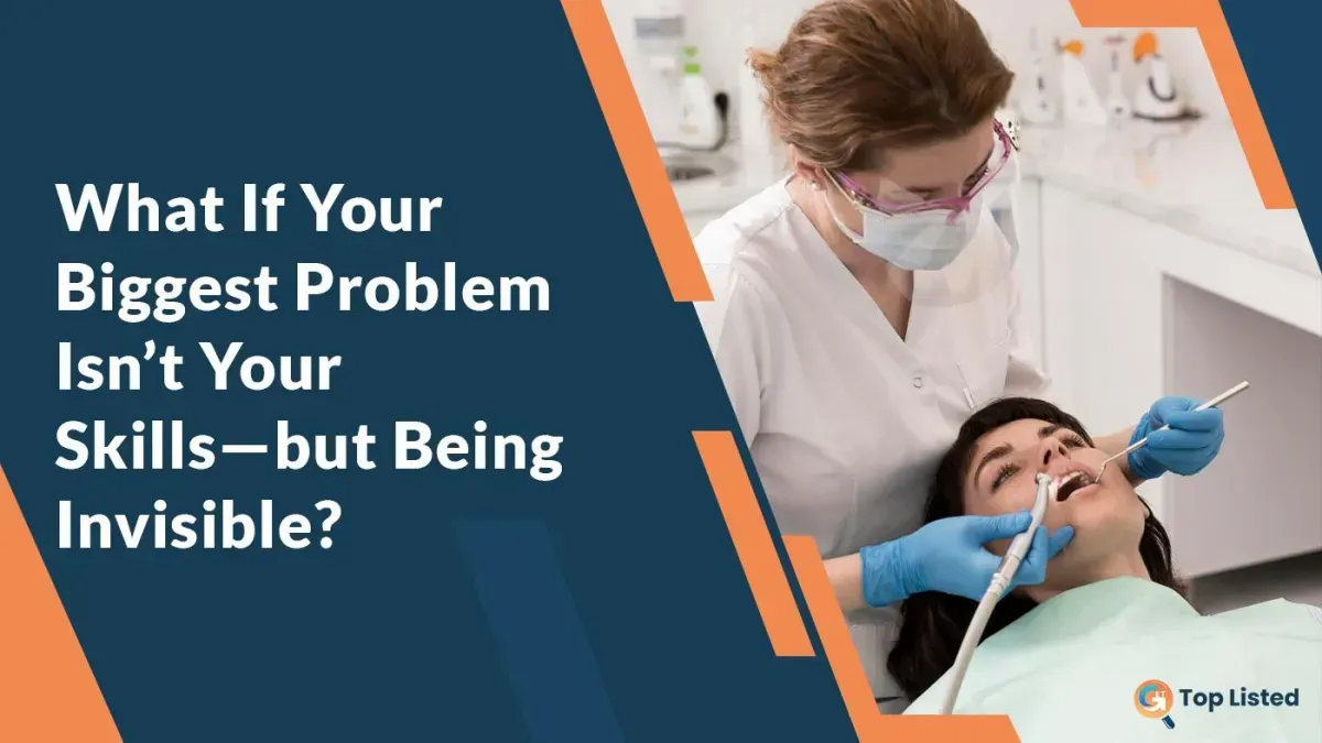 What If Your Biggest Problem Isn’t Your Skills—but Being Invisible?