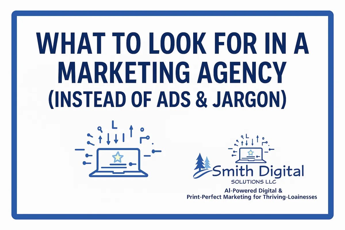 What Local Businesses Really Need from a Marketing Agency (Hint: It’s Not Just Ads)