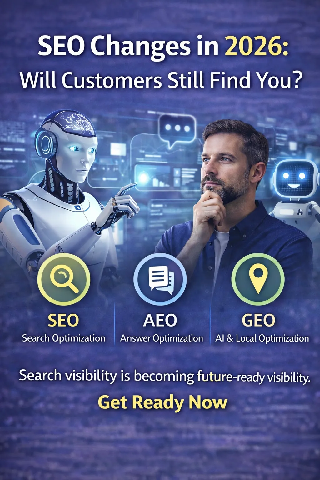 SEO Is Changing in 2026: What Maine Businesses Must Know About SEO, AEO & GEO to Stay Visible