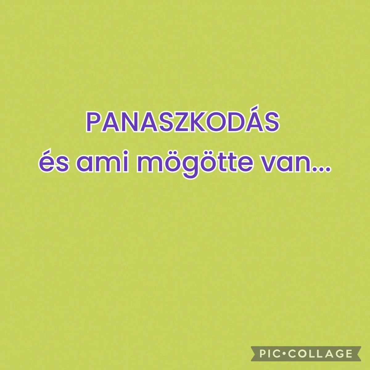 Panaszkodás