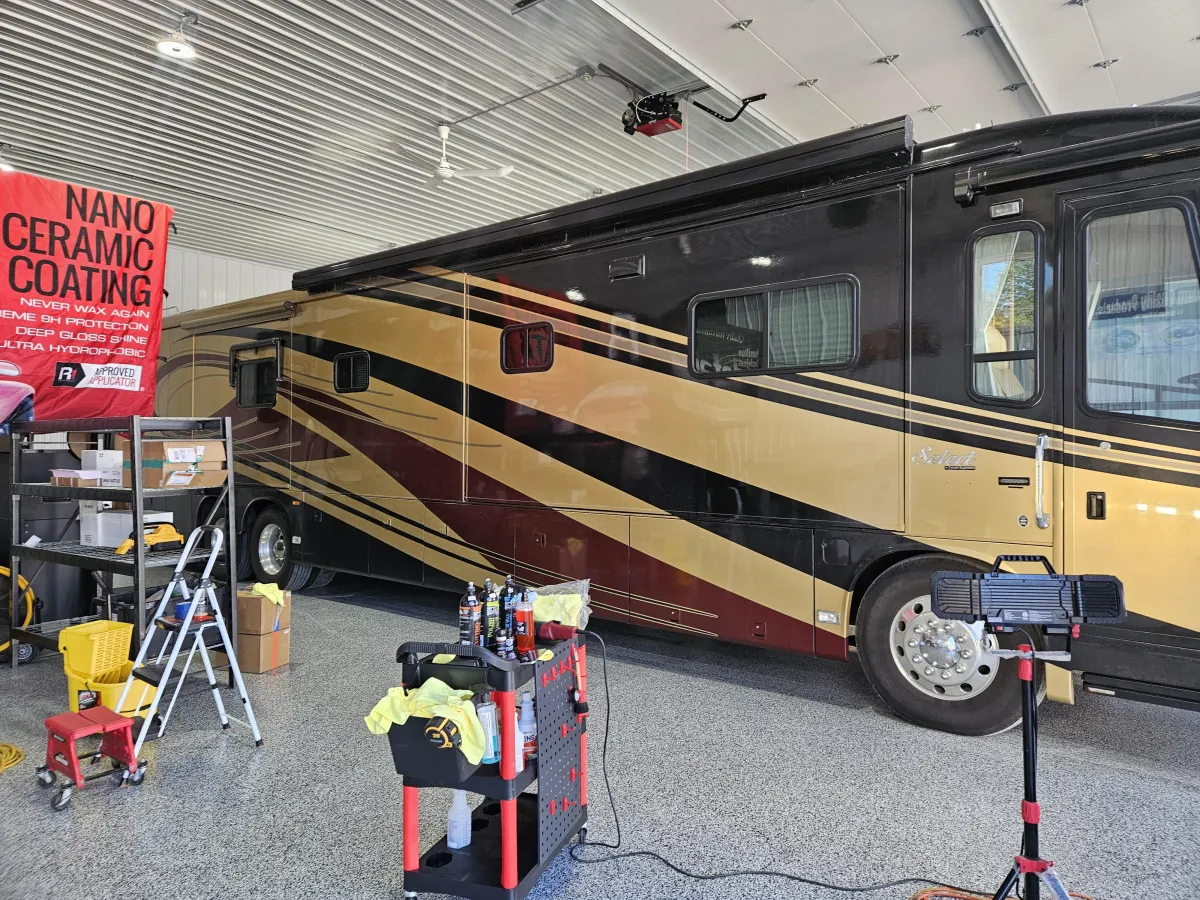 RV & Motorhome Detailing and Protection in Okoboji: Restore, Shine & Shield with Hamilton Touchless Detail Okoboji