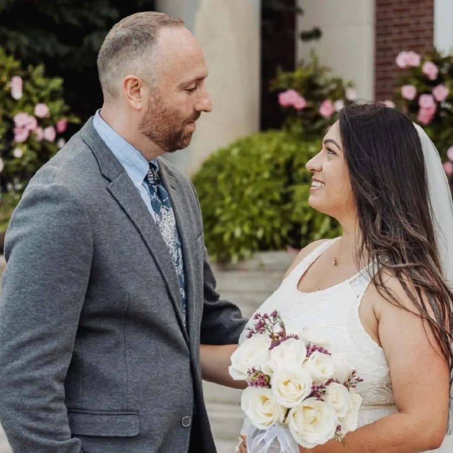An Intimate and Heartfelt City Hall Wedding in Newton, MA — Camila & Leigh