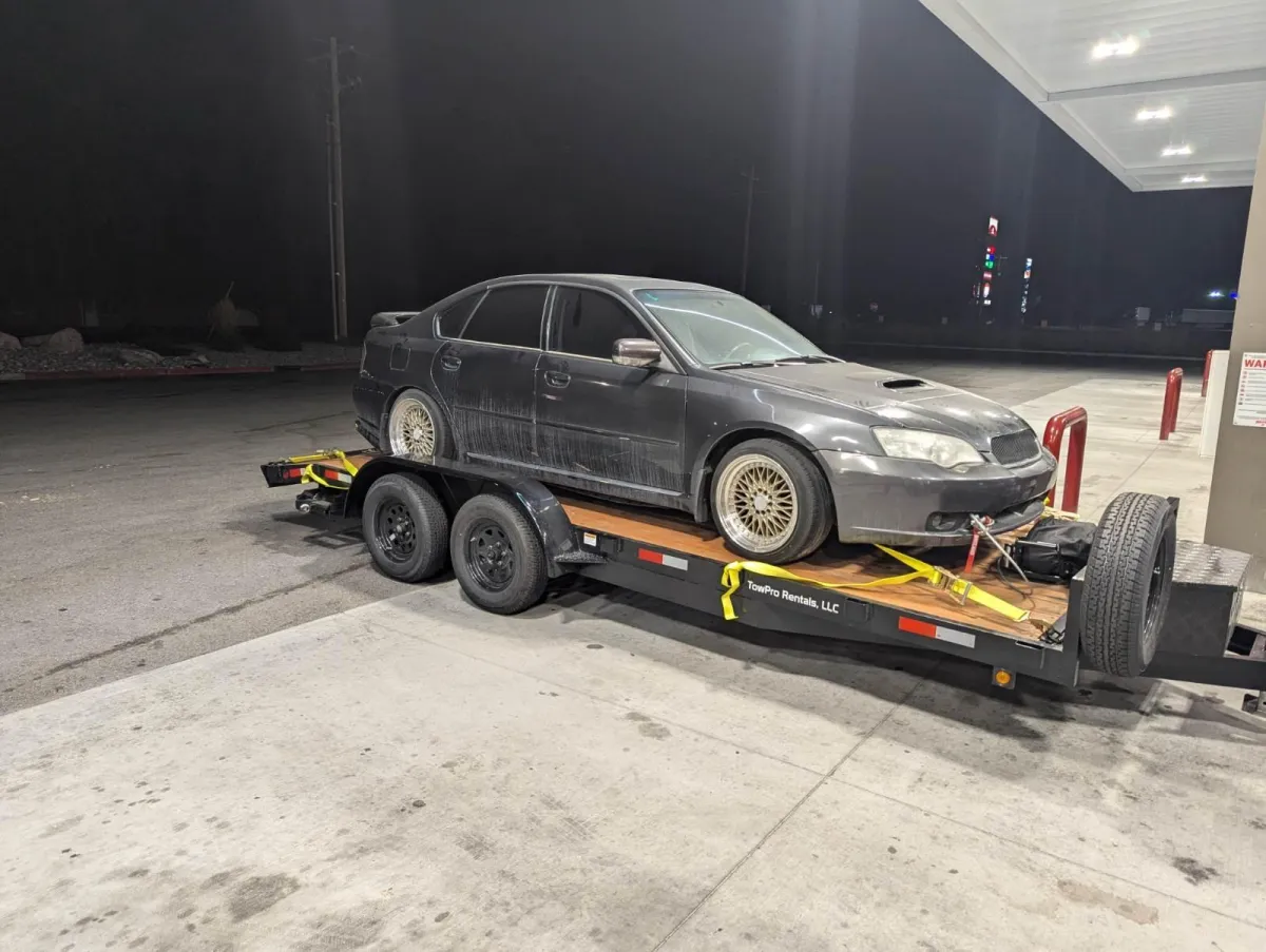 Perfect Trailer for the load.