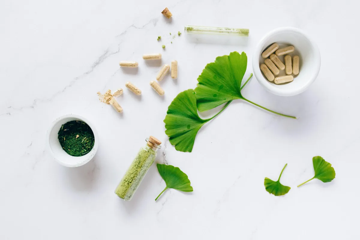tea, herbs, and supplements