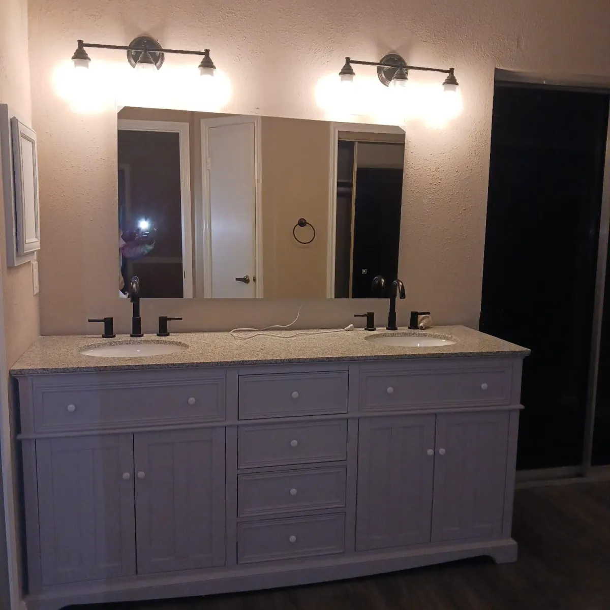 Mirror and Sink Remodel Haynes Construction Houston