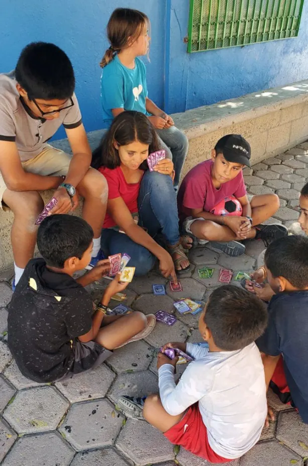 playing games