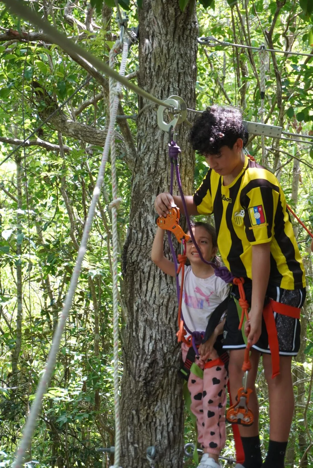 danny helping sister