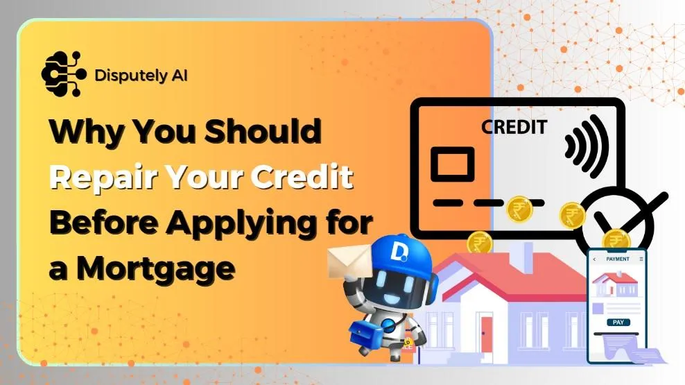 Repair Your Credit Before Applying for a Mortgage