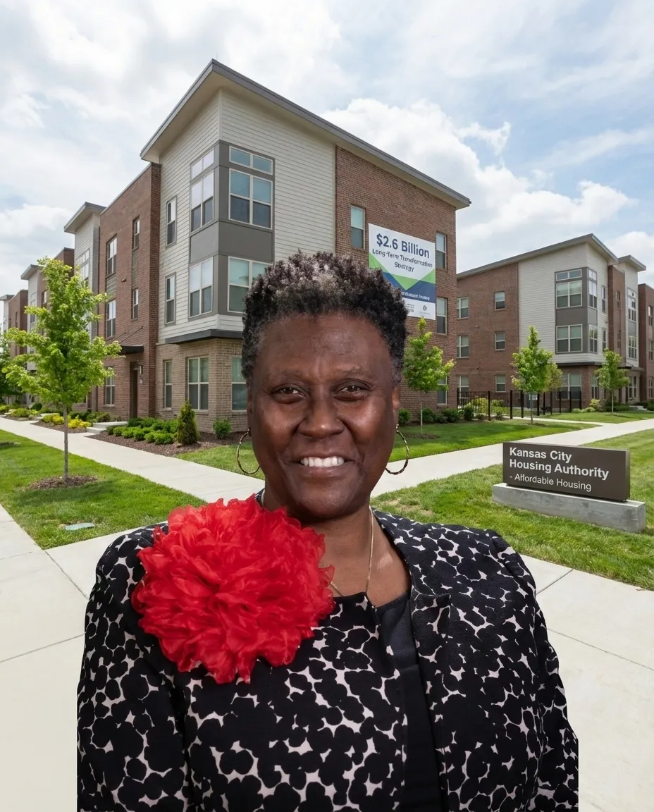 Nona showing a Public Housing: Modern affordable housing development representing the Kansas City $2.6 billion long-term transformation strategy.