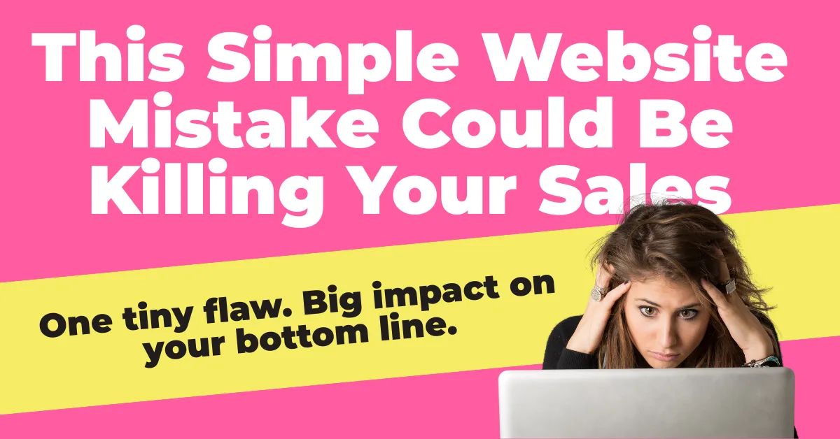 Woman frustrated by website sales mistake