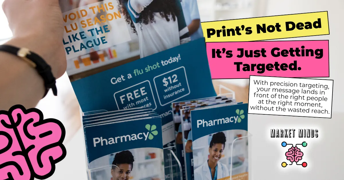 Targeted Print Advertising for Business Growth | Market Minds Creative
