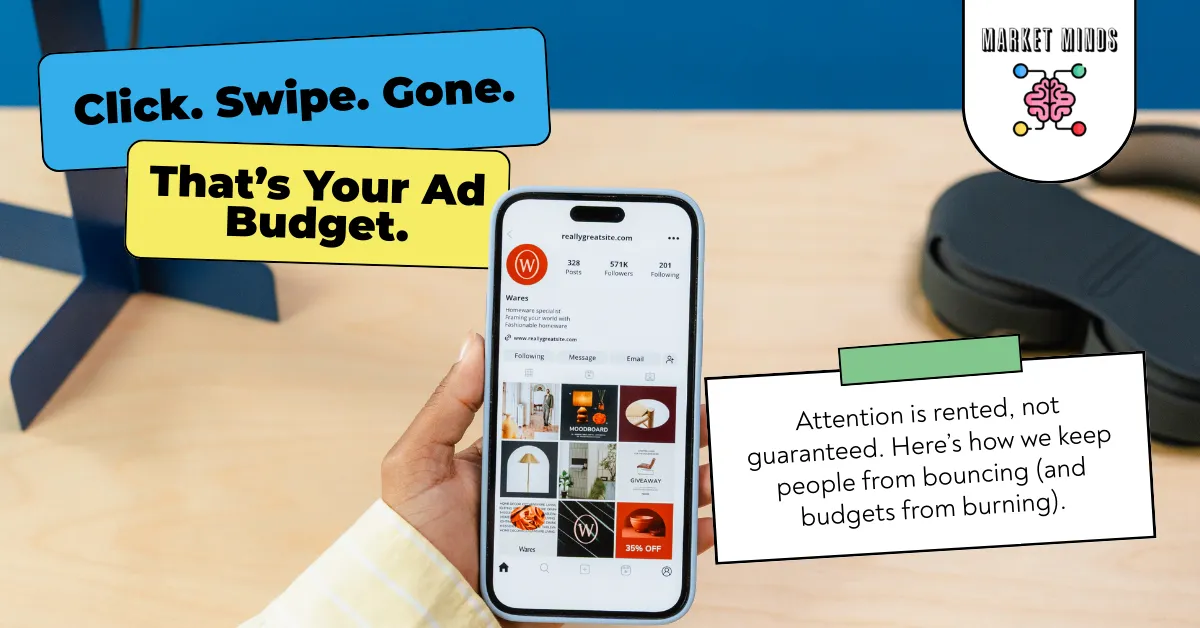 Stop Wasting Ad Budget: Convert Clicks to Customers | Market Minds