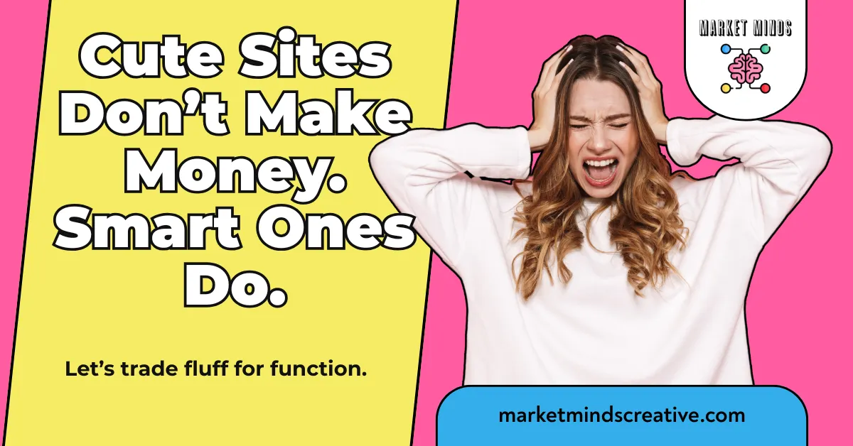 Cute Sites Don’t Make Money. Smart Ones Do. | Market Minds Creative