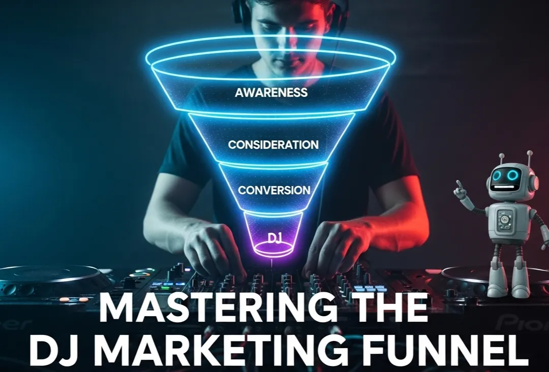DJ Marketing Funnel 101: The 3 Stages to Get Fans & Gigs