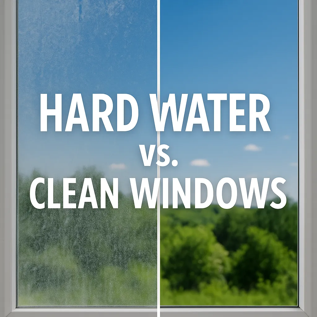 Hard Water vs. Clean Windows