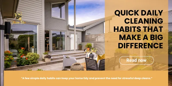 Quick Daily Cleaning Habits That Make a Big Difference