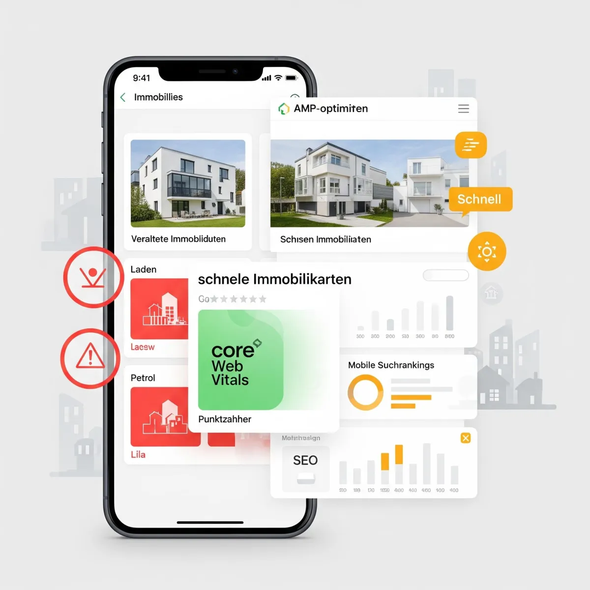 Mobile SEO für Immobilienunternehmen: Mit technischer SEO & AMP mehr Leads & Abschlüsse erzielen
