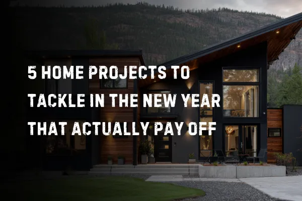 5 Home Projects to Tackle in the New Year (That Actually Pay Off)