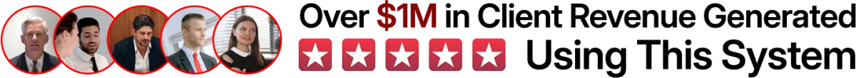 Over $1M in client revenue generated using this system