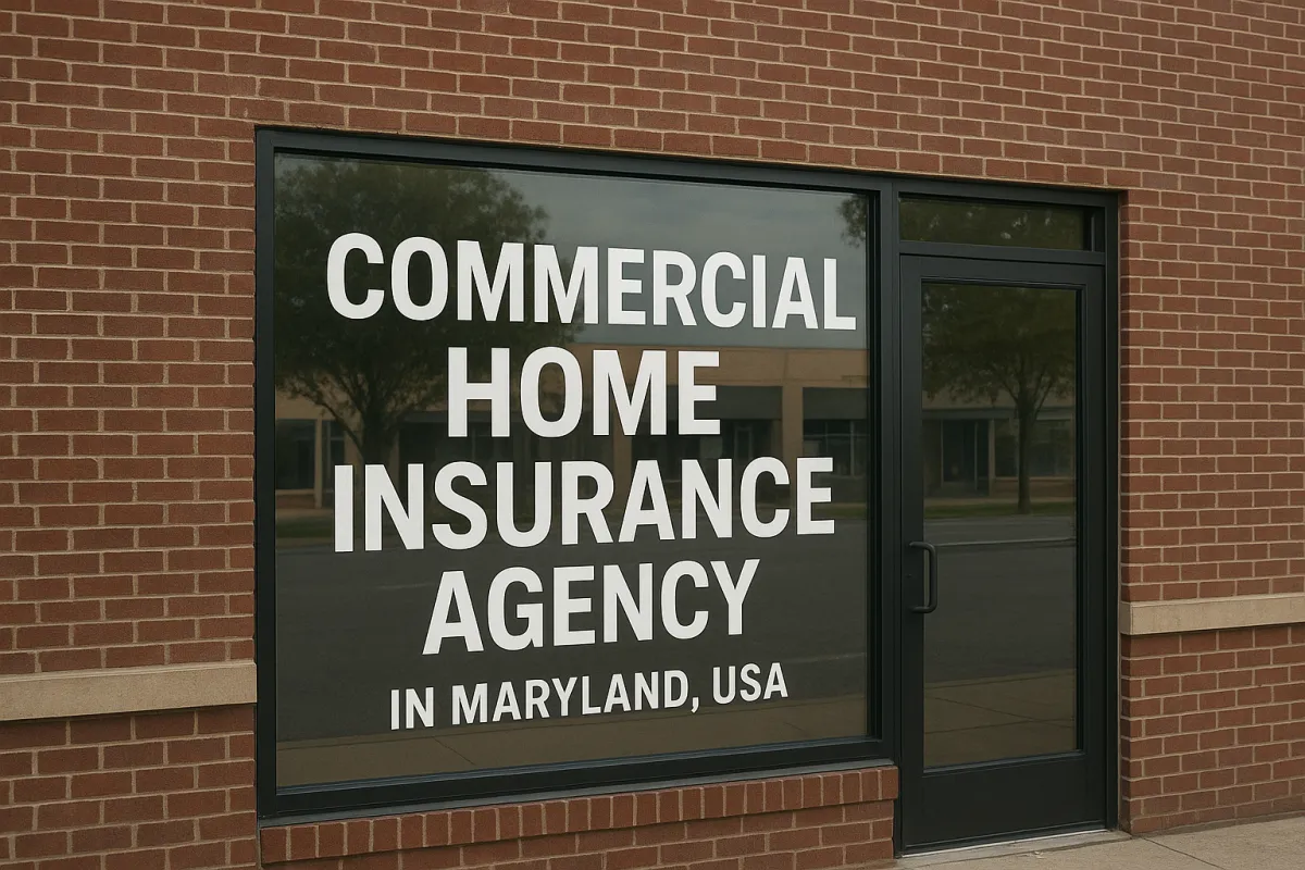 Commercial Home Insurance Agency in Maryland USA