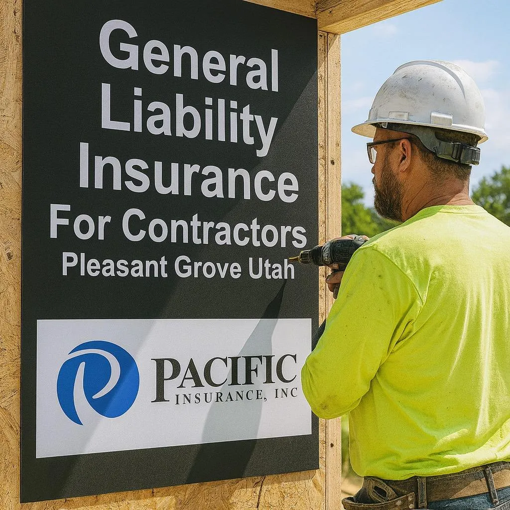 General Liability Insurance For Contractors Near Me Pleasant Grove Utah