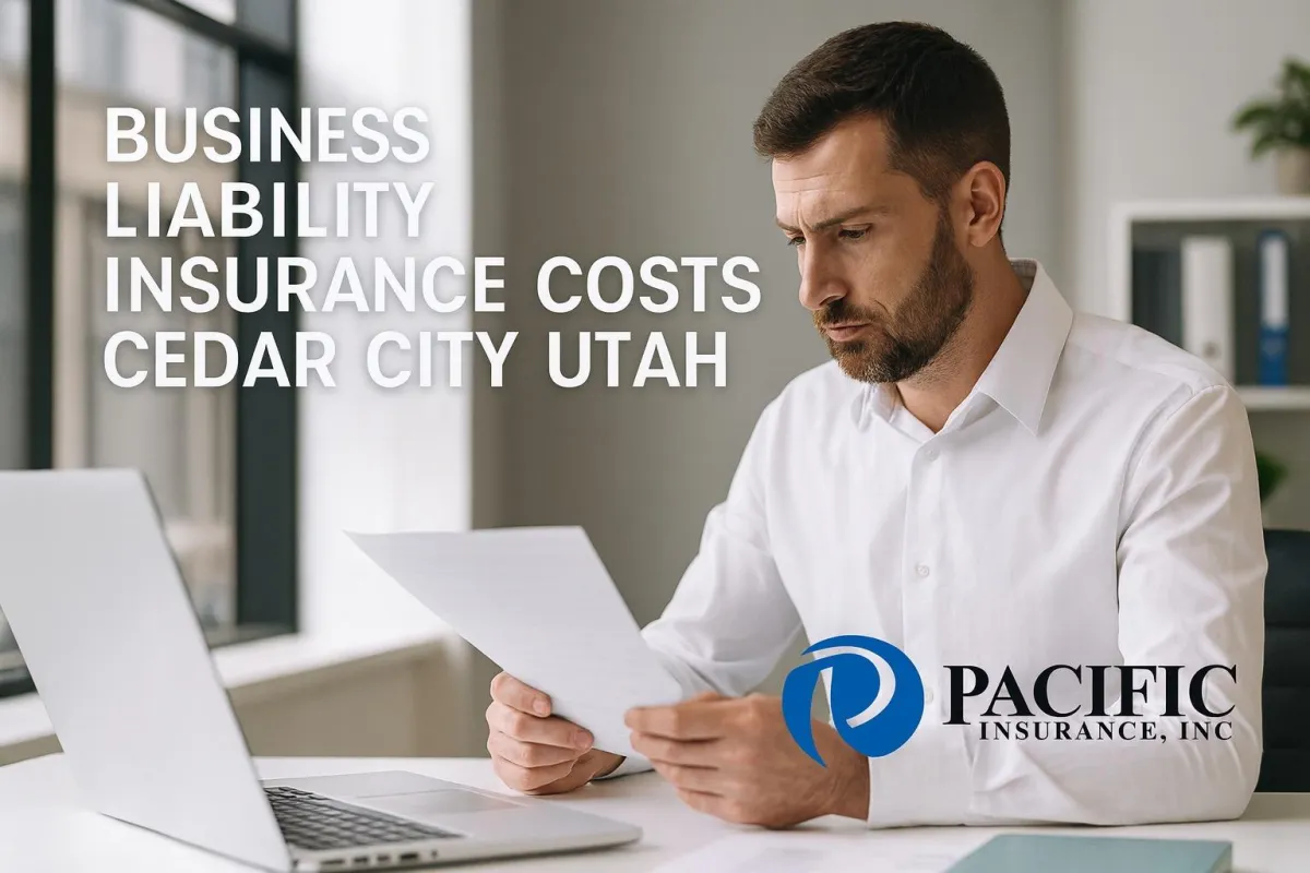 Business Liability Insurance Costs Cedar City Utah