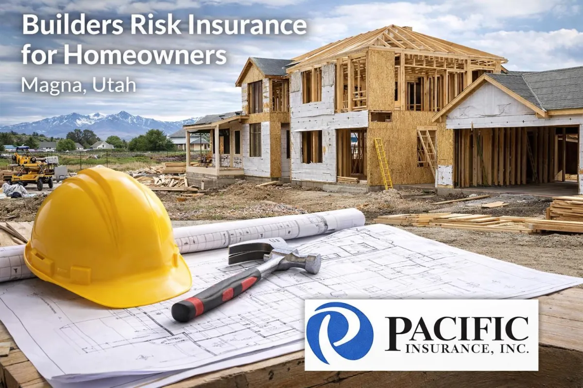 Builders Risk Insurance for Homeowner Magna Utah