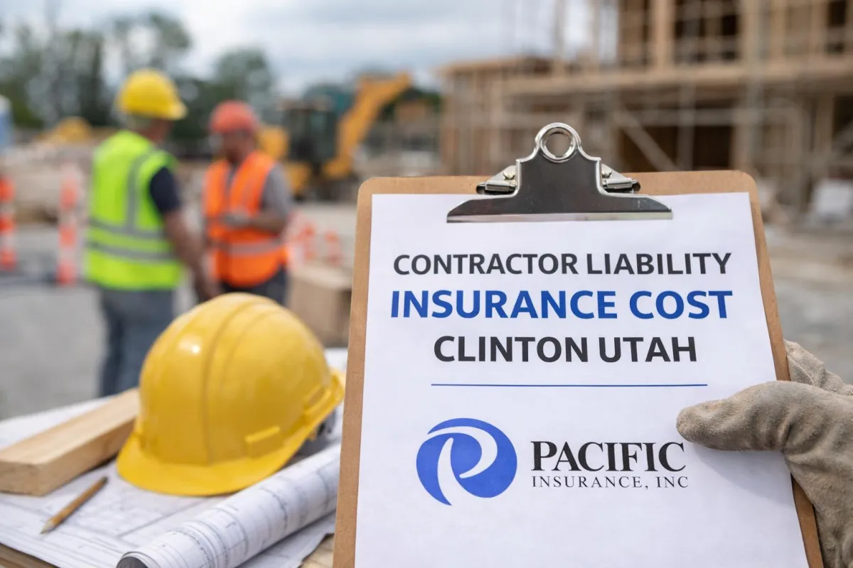 Contractor Liability Insurance Cost Clinton Utah