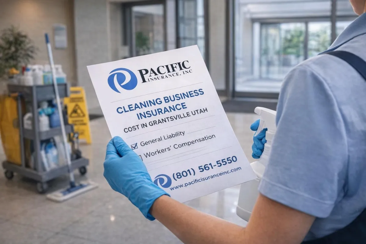 Cleaning Business Insurance Cost Grantsville Utah
