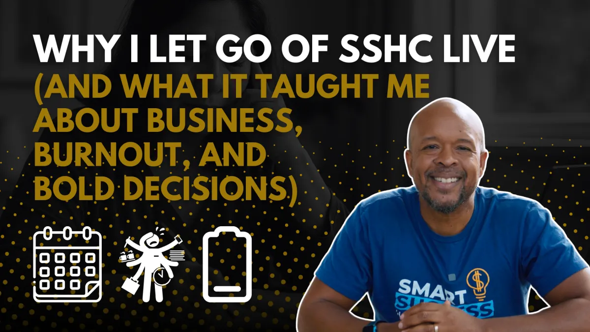 Why I Let Go of SSHC Live (And What It Taught Me About Business, Burnout, and Bold Decisions)