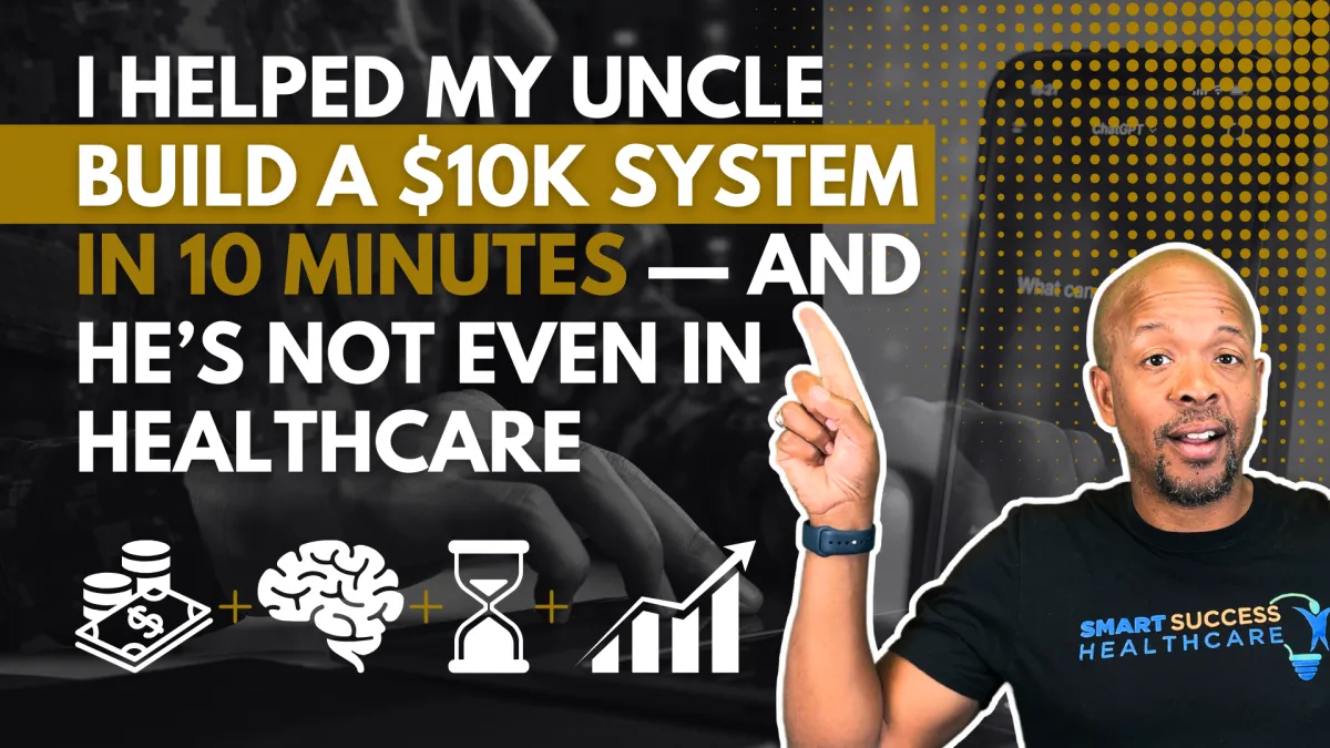 I Helped My Uncle Build a $10K System in 10 Minutes — And He’s Not Even in Healthcare