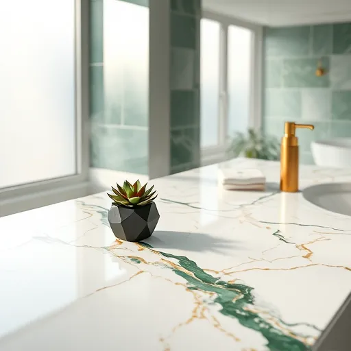 Marble Bathroom Countertops | Elegant & Durable Vanity Surfaces
