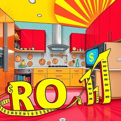 A vibrant Pop Art-inspired collage illustrating a bathroom undergoing renovation, featuring bold geometric shapes and vivid, contrasting colors like electric blue, bright yellow, and cheerful orange. In the foreground, a playful cartoon character resembling an oversized wrench with expressive eyes stands among bubbling paint cans and floating tile samples, adding whimsy. The background showcases stylized tools such as hammers, paintbrushes, and plumb lines, rendered with dynamic lines and dot patterns reminiscent of Roy Lichtenstein’s style, creating an energetic atmosphere. Quirky details include a mischievous rubber duck peeking from a toolbox and a smiling bathroom mirror with exaggerated reflection lines, adding humor. The scene emphasizes exaggerated, pop-artified bathroom elements like oversized faucets, floating tiles, and patterned wallpaper, all designed with playful patterns that convey movement and excitement. The overall composition is lively and inspiring, perfect for a renovation or DIY home improvement blog, with a fun, approachable tone and a bright, primary color palette.