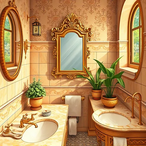 A photorealistic scene of modern home renovation cleaning services showing a spotless, stylish living room with gleaming hardwood floors illuminated by natural light from large windows. Cozy accents include a plump cushion, neatly folded throw, and potted plant. A robotic vacuum cleaner operates under a chic sectional sofa, highlighting modern cleaning technology. A microfiber cloth drapes over a minimalist side table, signaling attention to detail. Nearby, a brightly colored industrial mop bucket and organized cleaning supplies suggest thorough cleaning without clutter. In the background, a partially open kitchen features gleaming countertops, sparkling appliances, and a pristine backsplash, emphasizing cleanliness and renewal. A compact high-tech air purifier hints at improved indoor air quality. Decorative floating bubbles or sparkles add a lively, polished atmosphere. The bright, airy environment uses a color palette of soft whites, muted grays, gentle blues, and warm wood tones to evoke calm, trust, and professionalism. Touches of greenery through hanging plants or succulents enhance the fresh, transformative ambiance. Playful details, such as a cheerful rubber glove icon or a quirky janitor figurine on a shelf, add personality to this inviting, clean space.