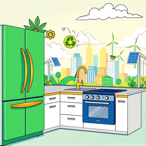 A vibrant OpArt-inspired collage depicting a modern bathroom with black-and-white geometric patterns creating optical illusions of depth and movement. The scene features futuristic bathroom fixtures including sleek sinks, shimmering faucets, and glowing LED-lit mirrors, all intertwined with swirling, repetitive lines that ripple and pulse with energy. Quirky details include a floating rubber duck with zigzag patterns, a splash of water forming an abstract smiley face, and an exaggerated striped toothbrush. The background showcases a psychedelic mosaic wall composed of twisting, interlocking shapes in vivid electric blue, lime green, and crisp black, conveying dynamic motion and sophistication. Small whimsical accents like a swirling soap bar and a hypnotic spiral sponge add playful personality. Soft glowing highlights emphasize key elements, enhancing the sense of depth and complexity characteristic of OpArt. The image exudes a modern, high-end aesthetic with a playful, energetic tone, appealing to homeowners interested in innovative and eye-catching bathroom remodeling designs.