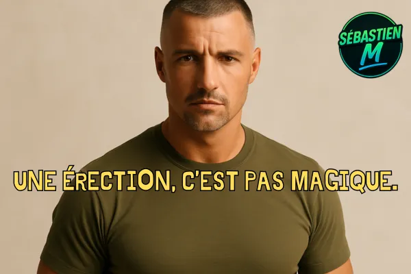 Une érection, c’est pas magique.