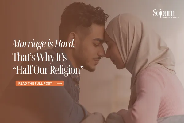 marriage is hard, it's half our religion