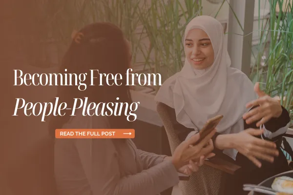 becoming free from people-pleasing