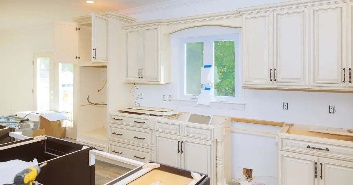 A high quality RTA cabinet renovation.
