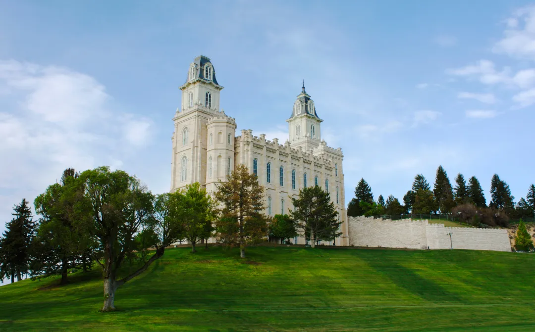 Temple in Manti Utah