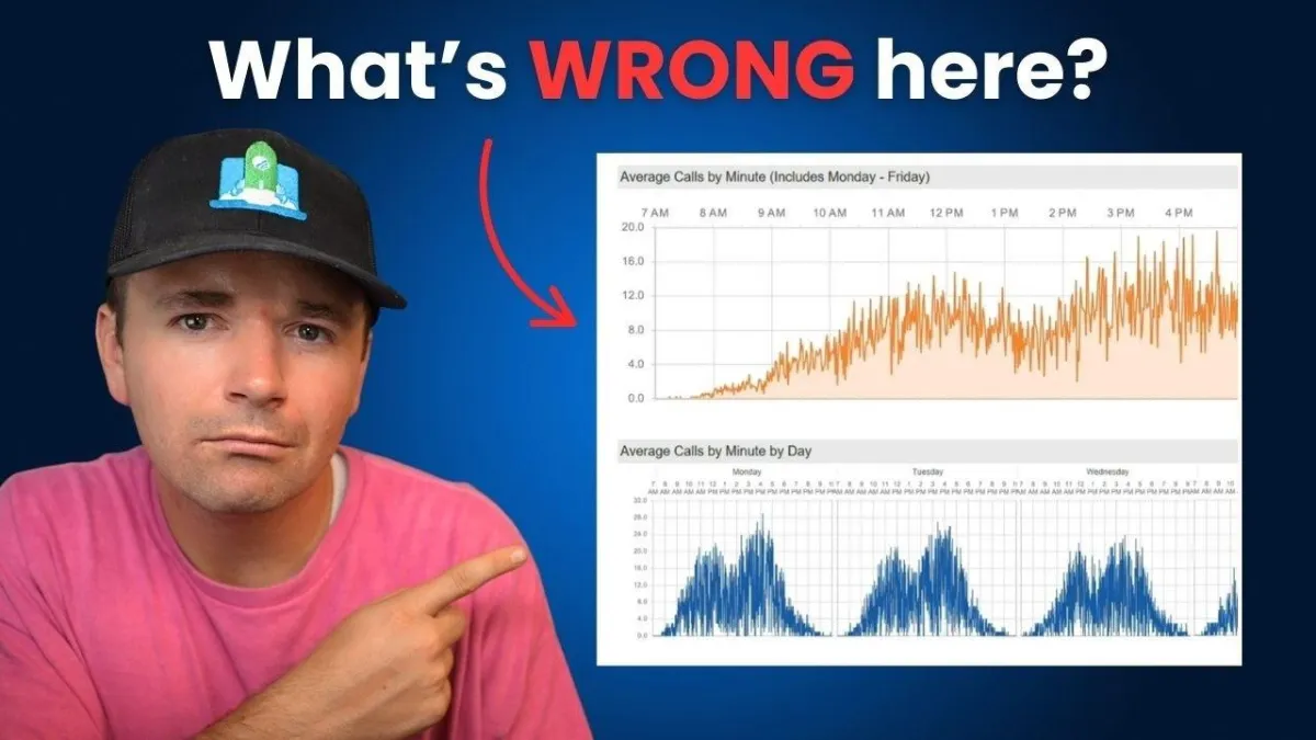 An illustration of a confused Avery Smith examining a messy dashboard with charts, highlighting the importance of clarity in data visualization.
