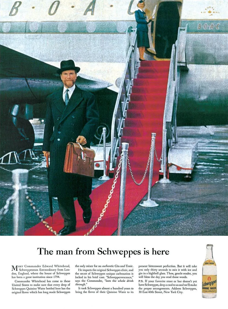 David Ogilvy's Timeless Schweppes Ad